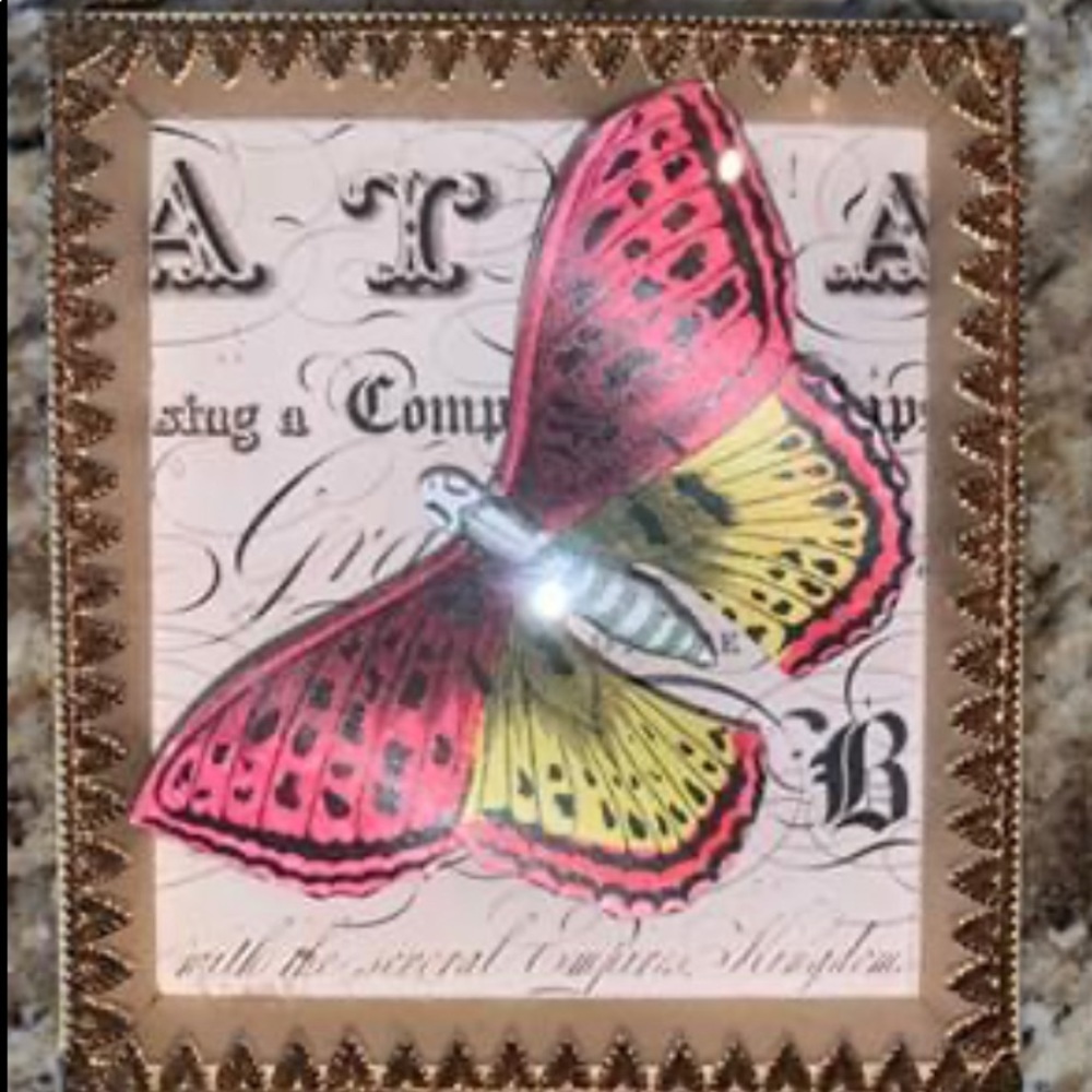 🌺Hanging or Standing Butterfly Art